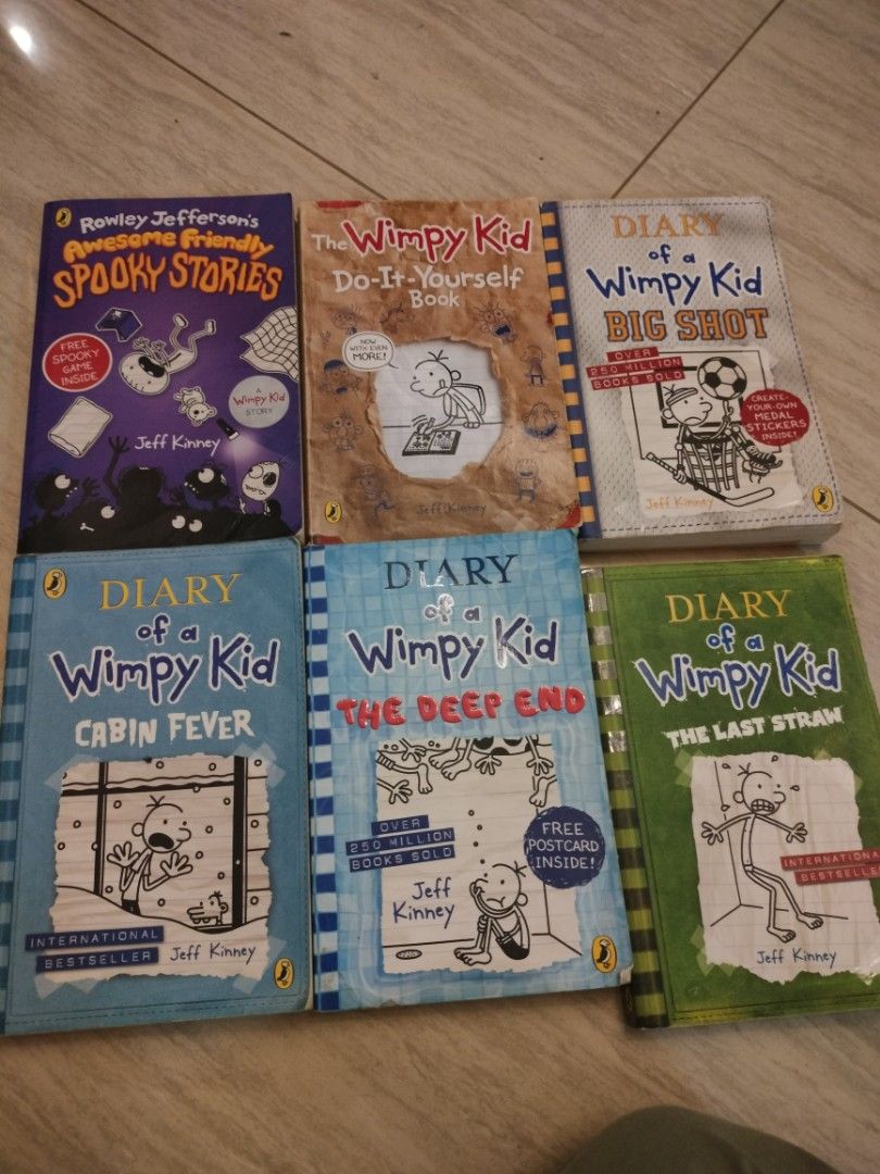 Diary of a Wimpy Kid (Bilingual version) 18 books, Hobbies & Toys, Books &  Magazines, Children's Books on Carousell