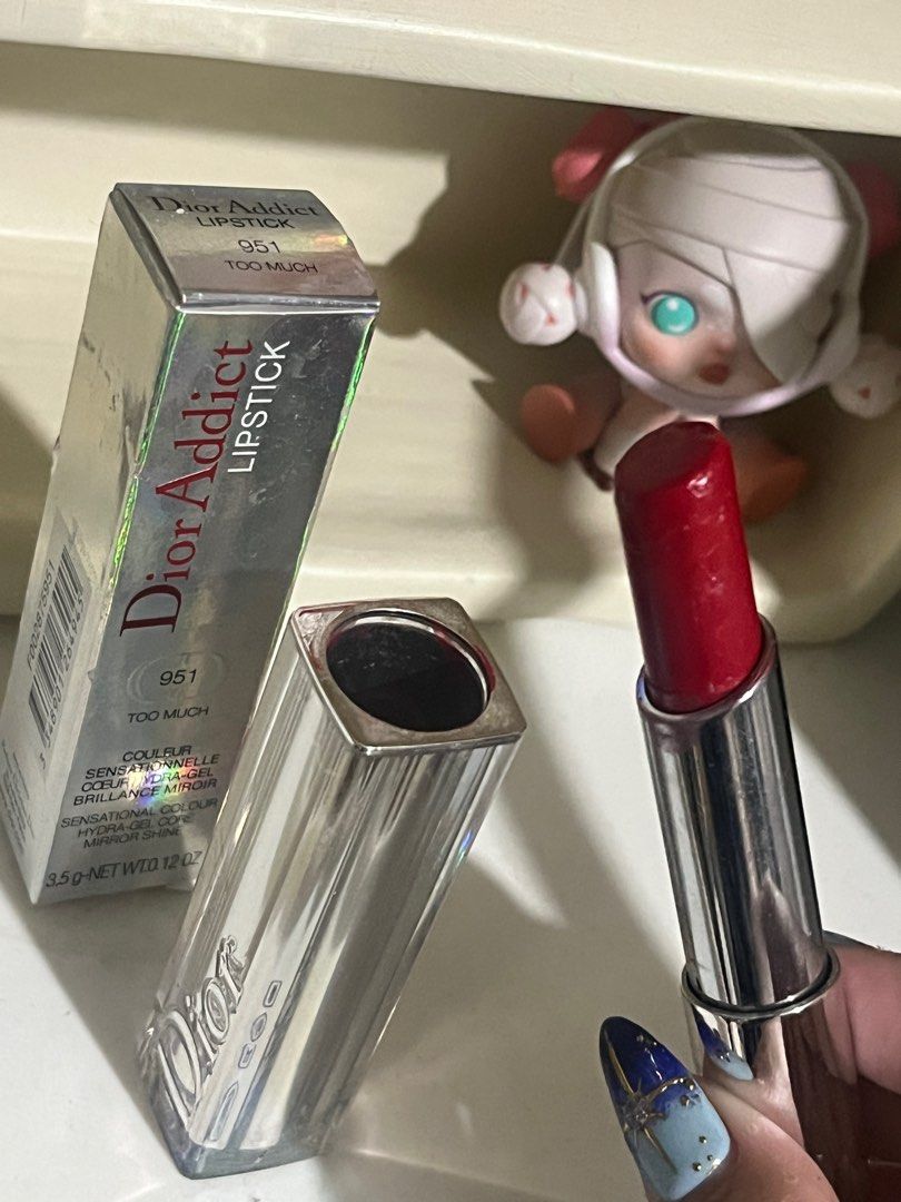 Dior Addict Holographic Stellar Shine Lipstick Shade 951 Too Much Beauty Personal Care Face Makeup on Carousell