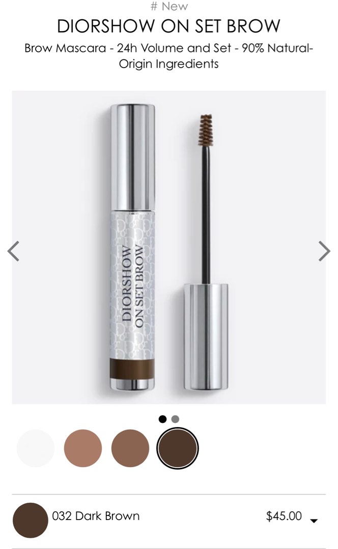 Diorshow bold deals brow review