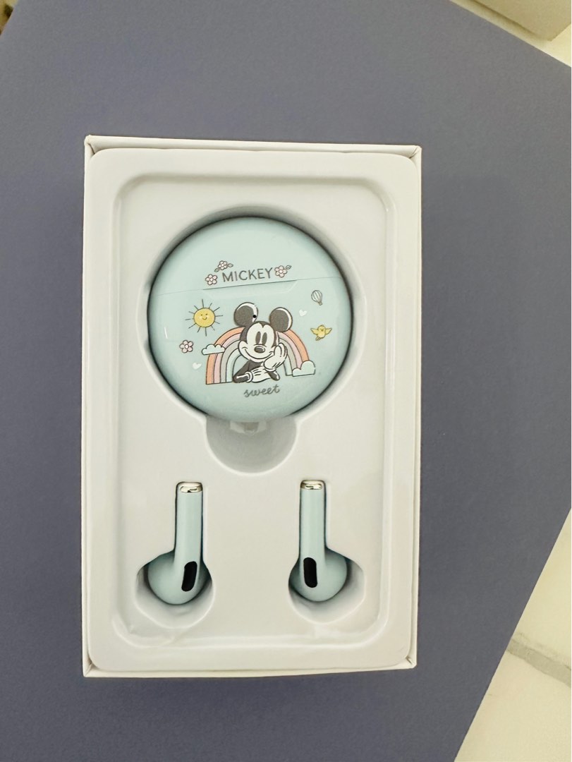 Disney blue tooth earpiece, Audio, Earphones on Carousell