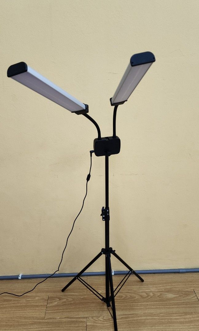 Double Arms LED light, Photography, Photography Accessories, Lighting
