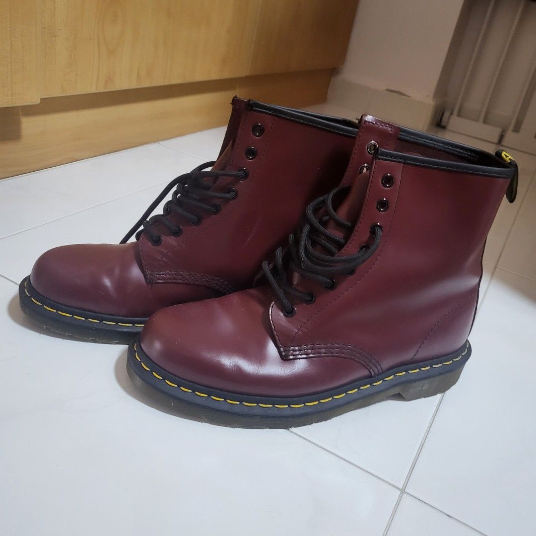 martens 1460 cherry red