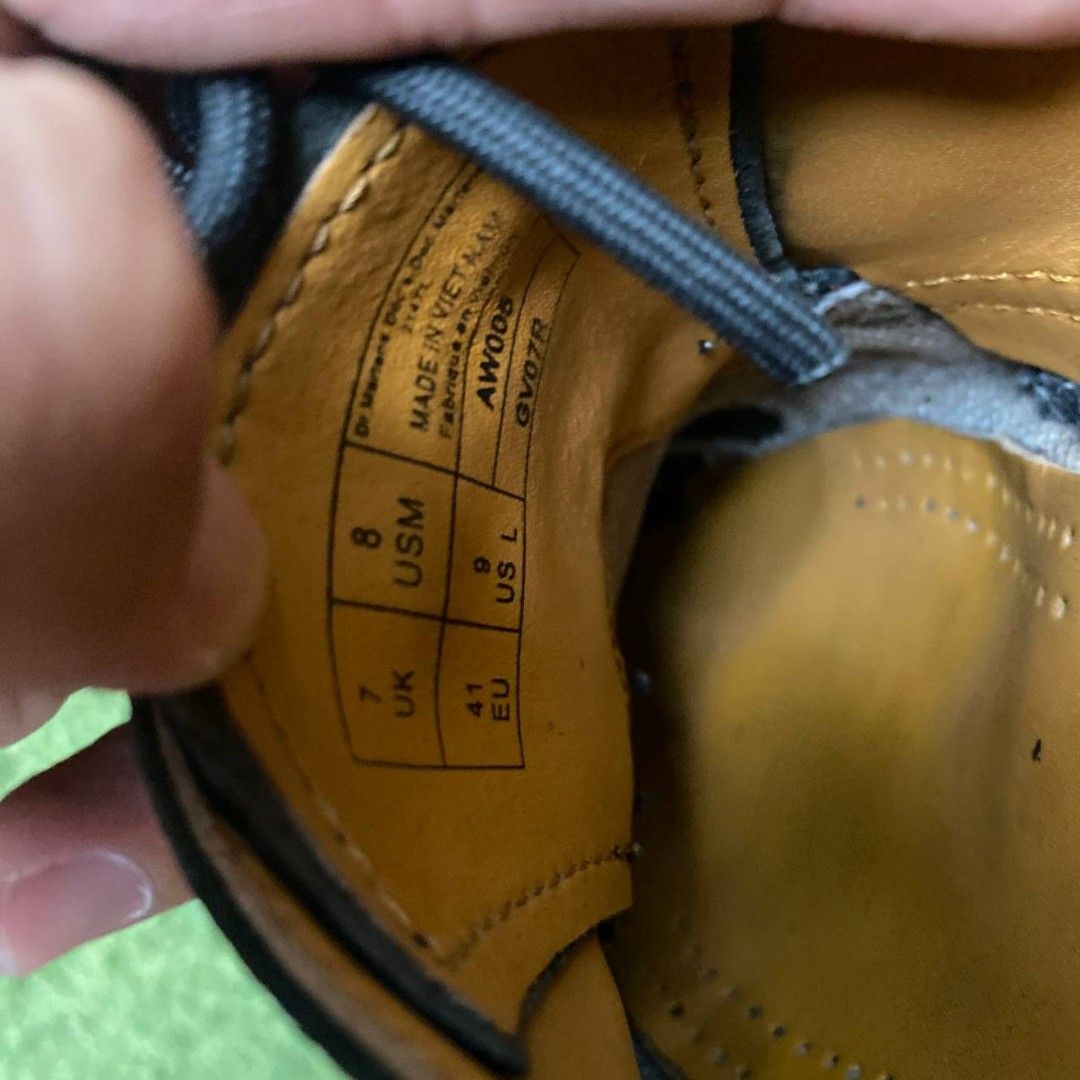 Dr. Martens aw005 yellow stitching Men s Fashion Footwear Dress