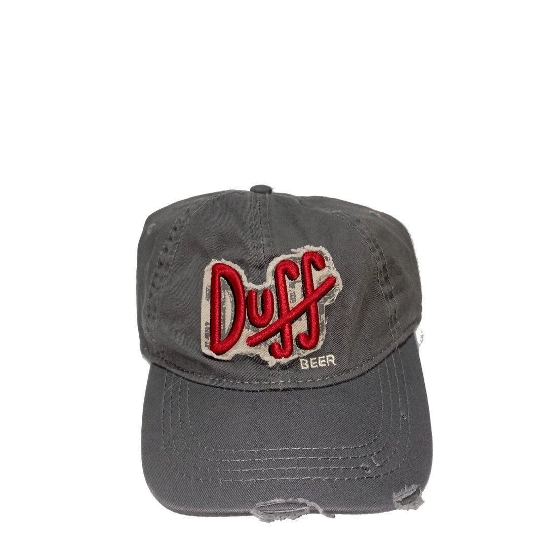 Duff Beer by The Simpsons (Category: Caps & Hats) located in Quezon City. Submitted by stashbyharun (Listing ID 1251758456, Image 1). Description: Missing bottle opener.