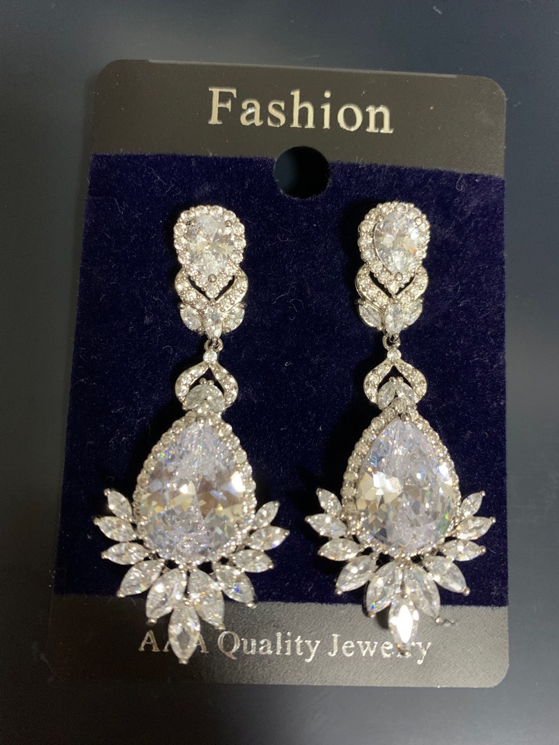 Dangle cheap bridal earrings
