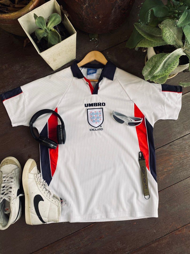 ENGLAND JERSEY RETRO Men s Fashion Tops Sets Tshirts Polo