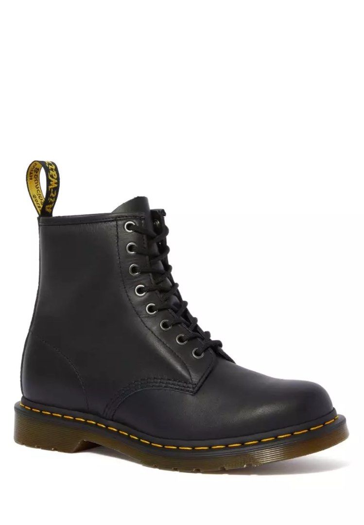 EU 38 Dr Martens 1460 Nappa Black Women s Fashion Footwear