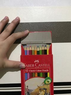 Faber castle 12 classic color pencils