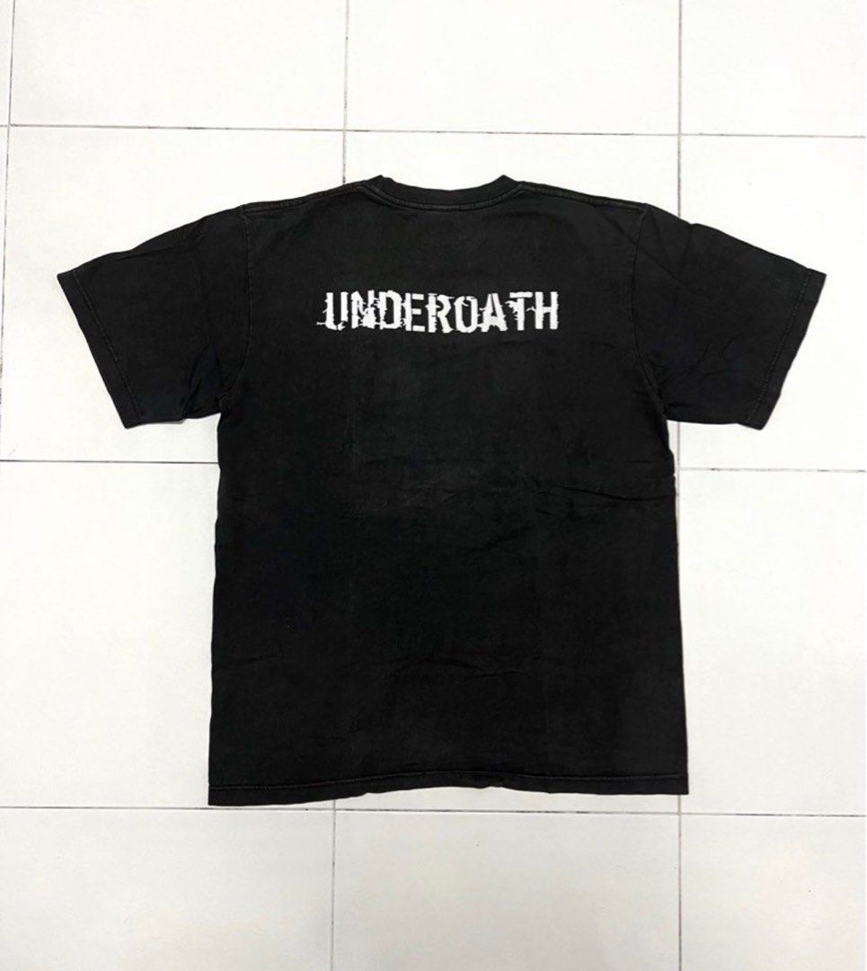 Fast sale.. Vintage Vtg Underoath Band Tshirt, Men's Fashion, Tops & Sets,  Tshirts & Polo Shirts on Carousell