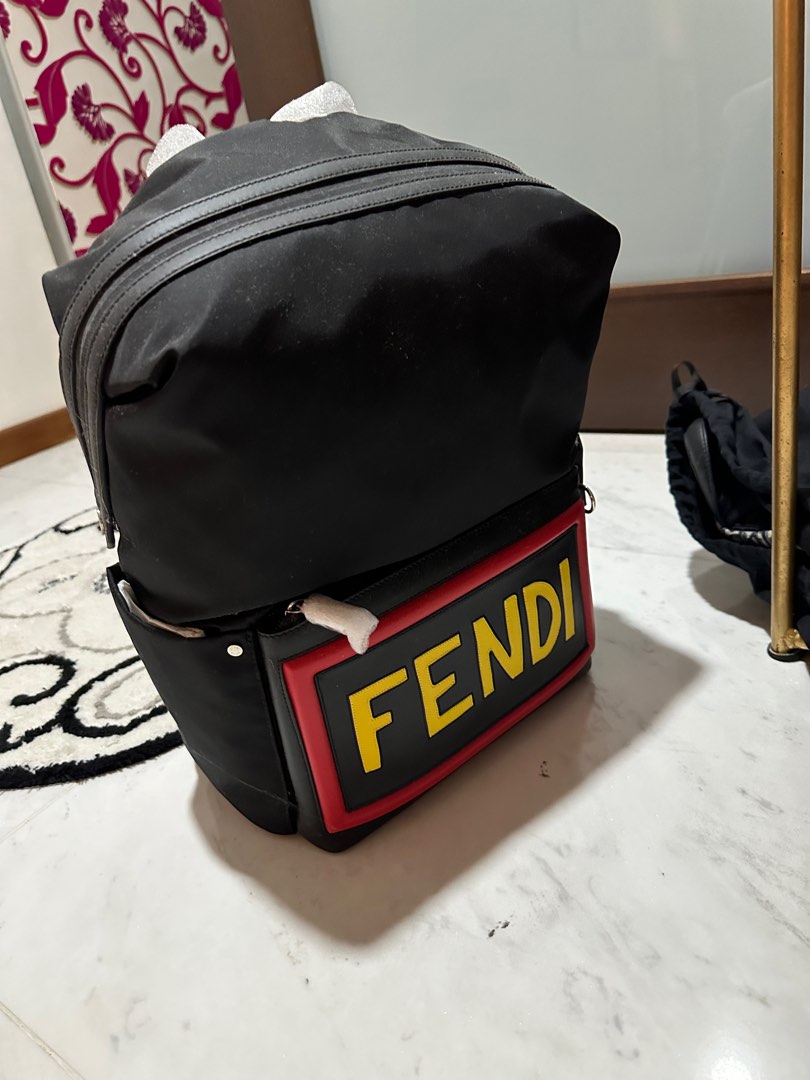 Fendi backpack Men s Fashion Bags Backpacks on Carousell