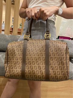 Fendi Boston Coated Canvas