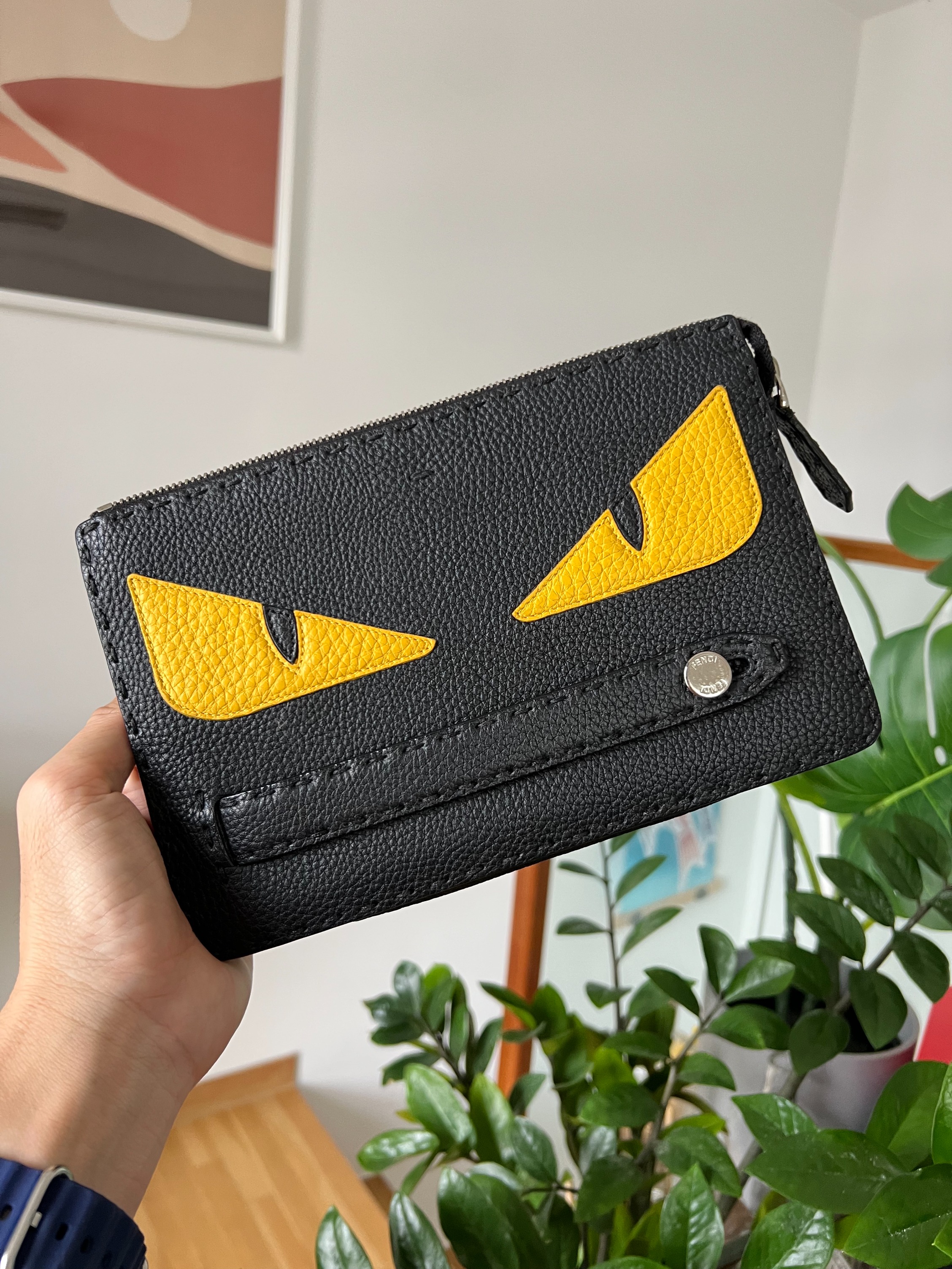 Fendi purse with eyes online