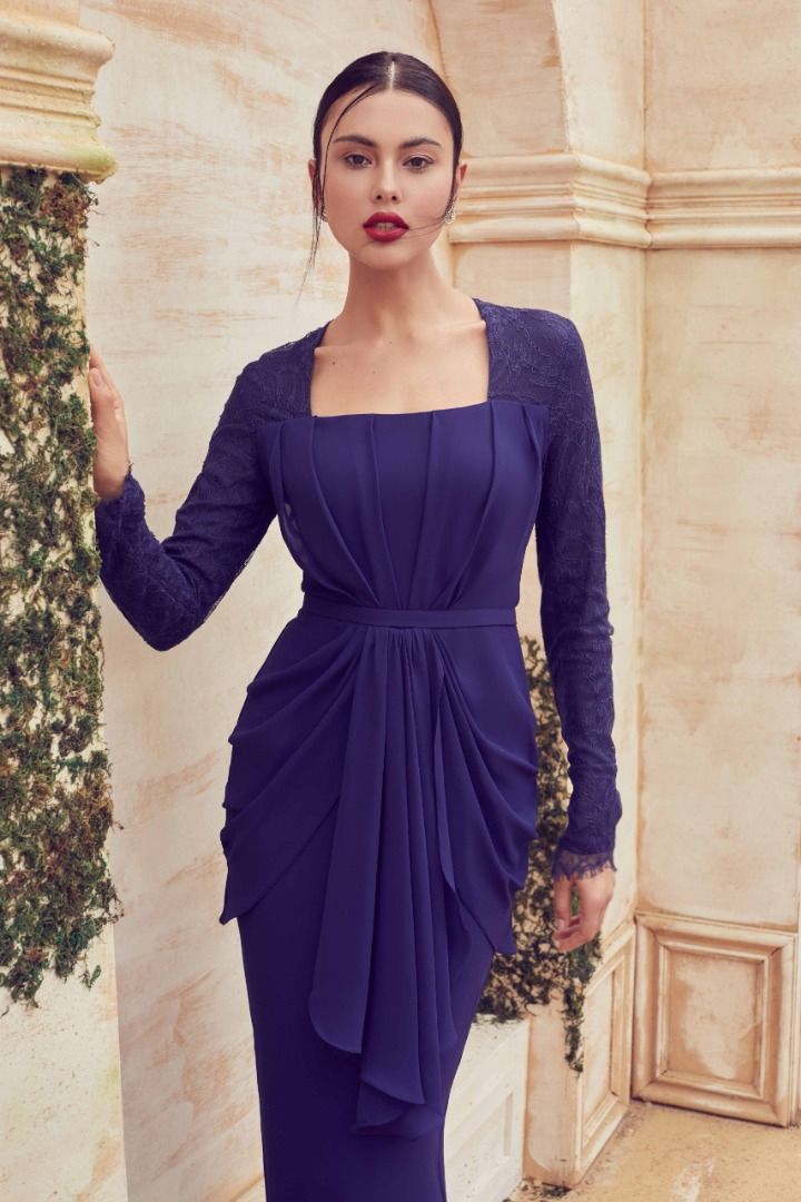 Navy engagement dress clearance