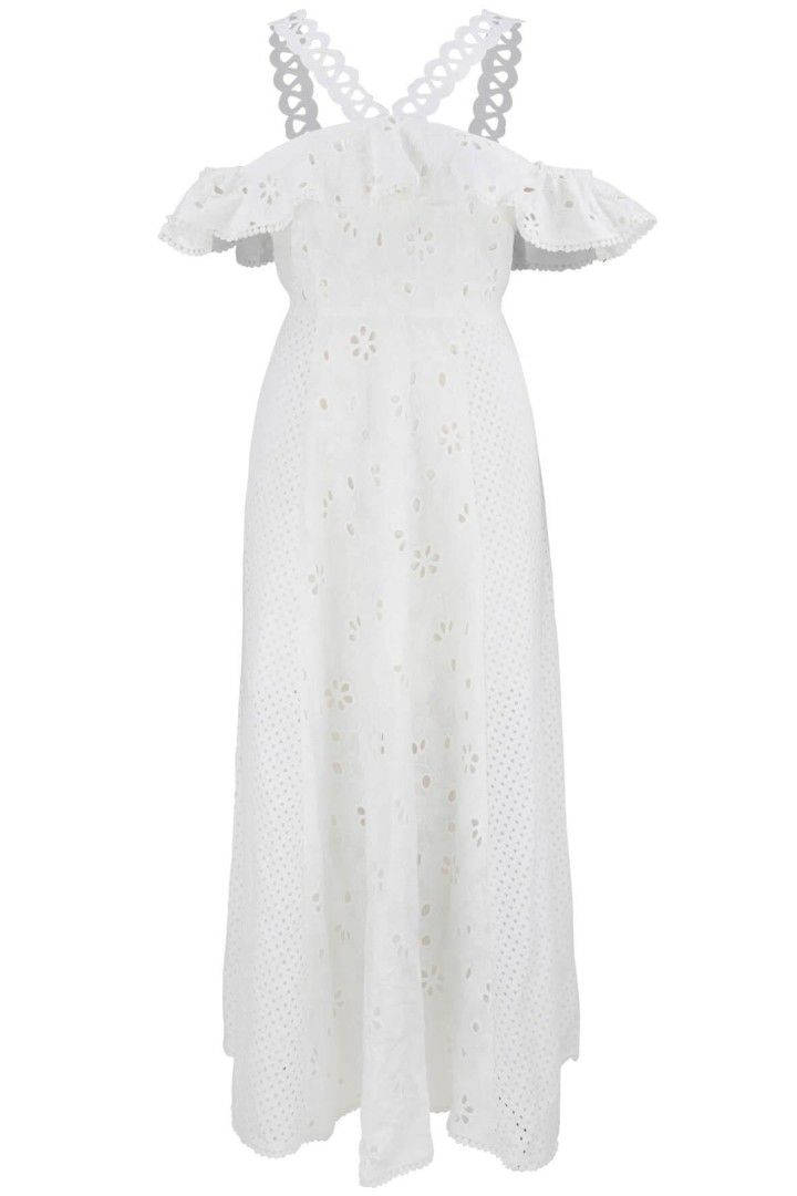 Foxiedox white lace dress top
