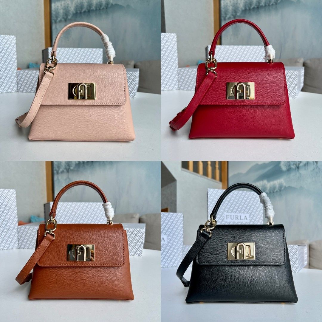 Furla julia top handle large discount
