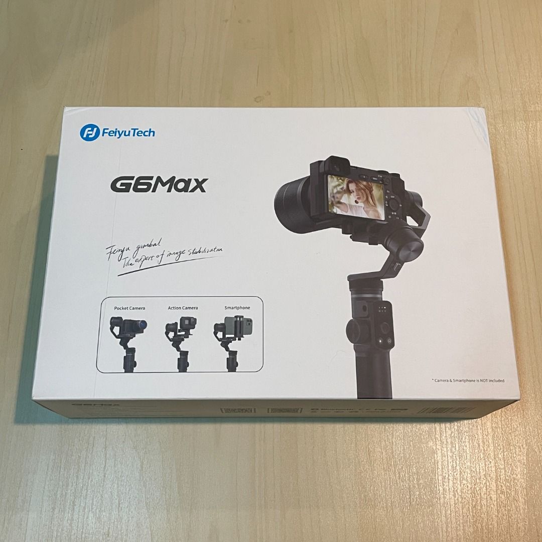 飛宇G6 Max 全能手持穩定器(手機/類單/GoPro都可用), 相機攝影, 攝影