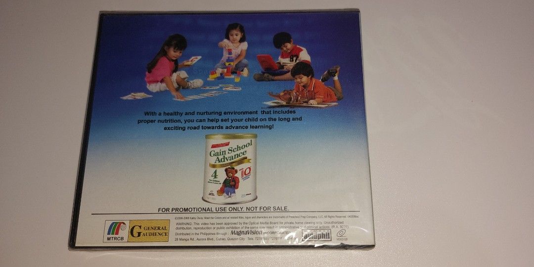 Gain School Advance Promo VCD Preschool Prep Meet The Colors Gain school advance promo vcd preschool prep meet the colors