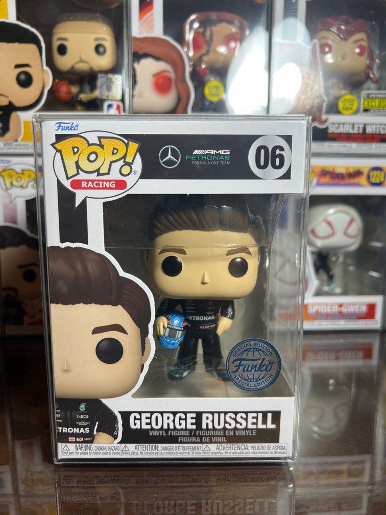 GEORGE RUSSELL F1 / Formula 1 Funko Pop Limited Edition, Hobbies