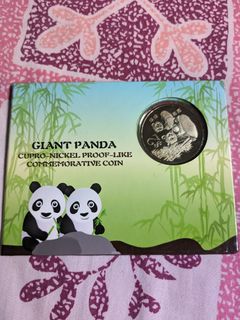 Giant panda coin