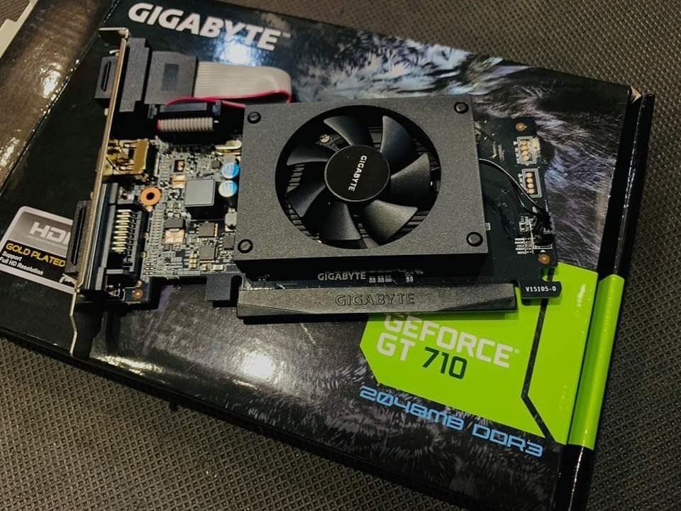 Gigabyte GT710 2GB DDR3 NVIDIA GEFORCE GPU Computers Tech