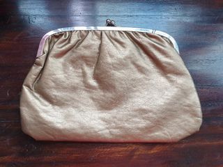 Gold Vintage Clutch Purse