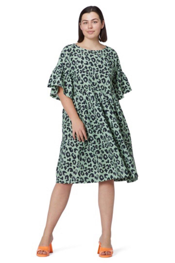 Gorman green leopard print dress 2025