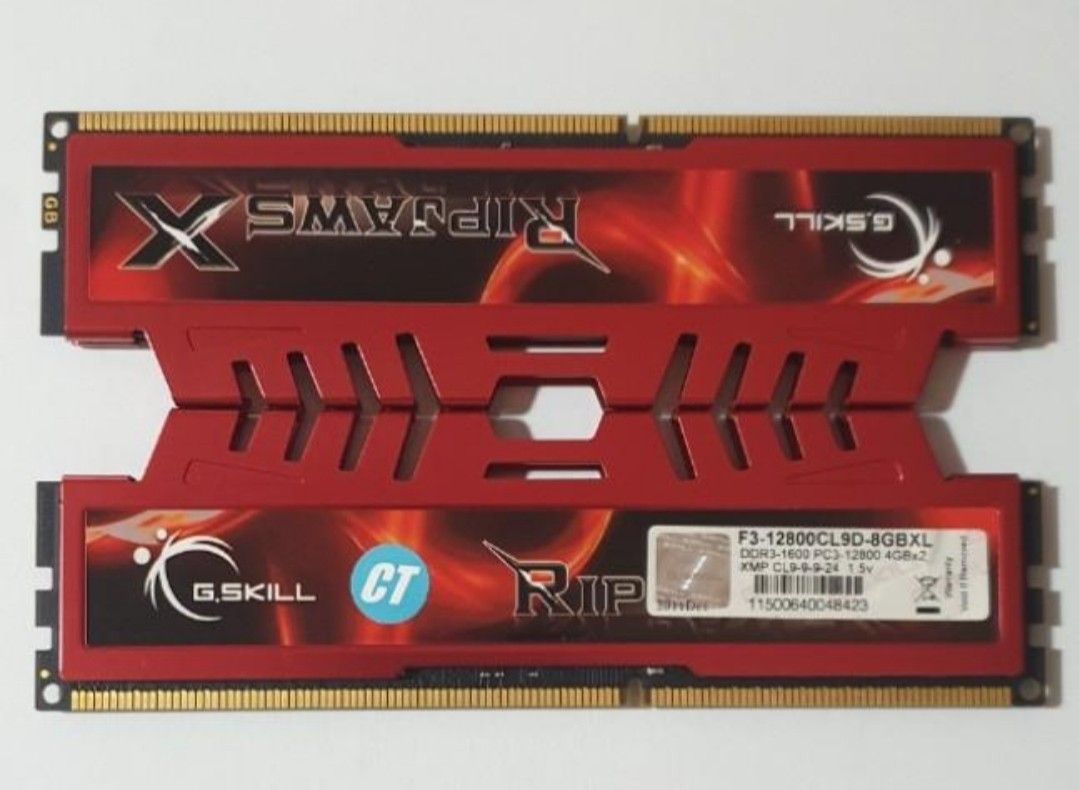 G.SKILL Ripjaws X Series 8GB 2 x 4GB Desktop Memory Computers