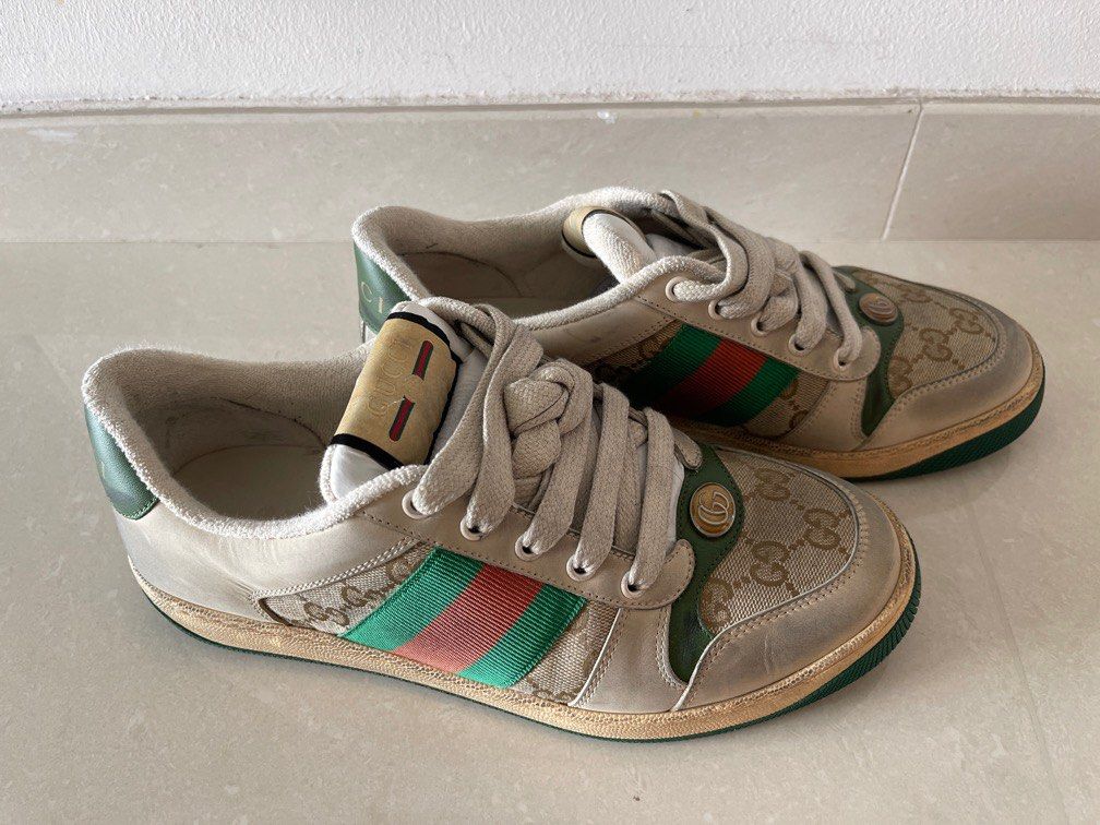 Gucci distressed shoes sales