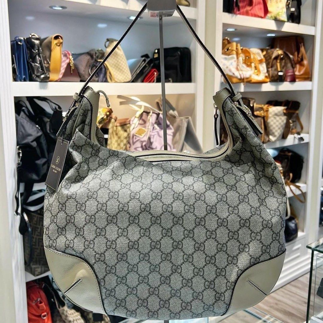 Authentic GUCCI Black Leather SOHO Hobo Bag, Luxury, Bags & Wallets on  Carousell