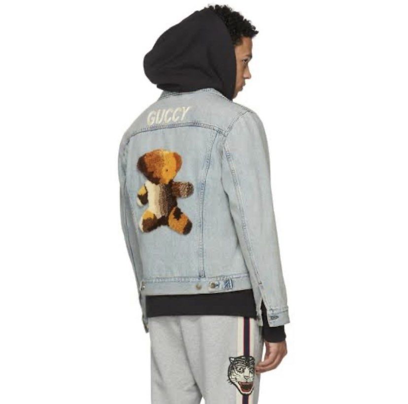 Gucci bear jacket deals