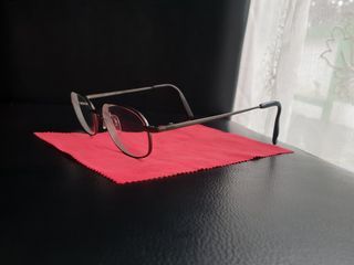 Gunmetal Titanium Eyeglass Frame