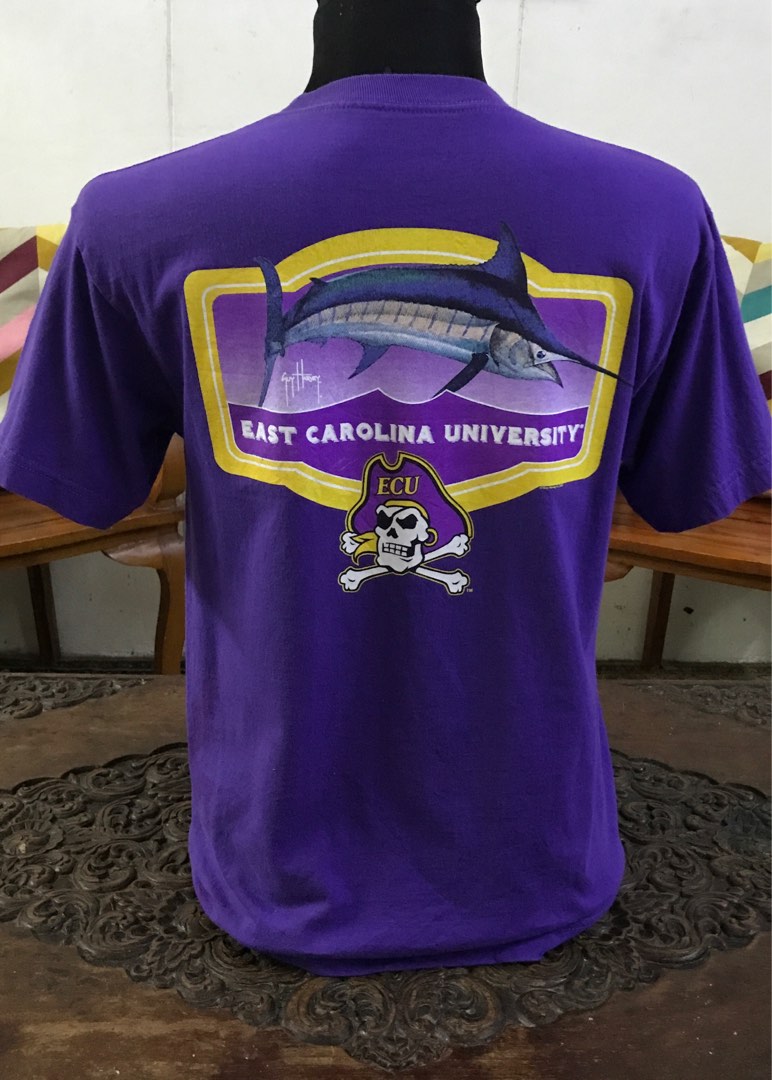 Guy Harvey East Carolina Pirates Short Sleeve Back-Print T-Shirt