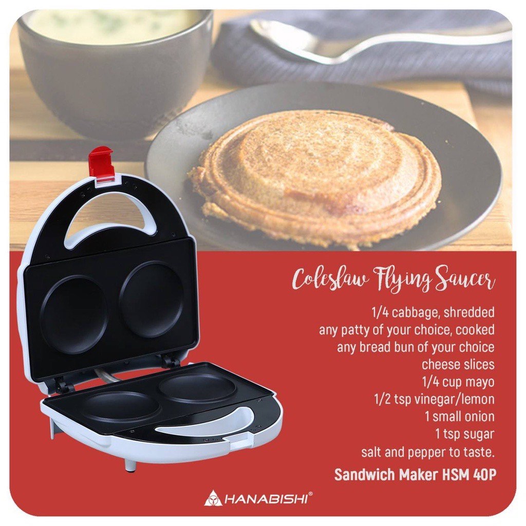 Hanabishi Pancake&Sandwich maker on Carousell