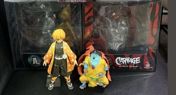 HappyKuji Venom vs Carnage (Category: Figurines & Statues) located in Angono. Submitted by patitax (Listing ID 1251691594, Image 2). Description: MISB HappyKuji Venom vs Carnage .
