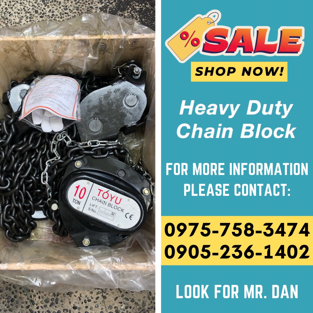 Heavy Duty Chain Block on Carousell