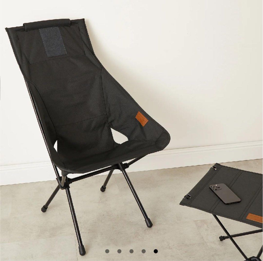 Helinox Sunset Chair Home - Black, 運動產品, 行山及露營- Carousell