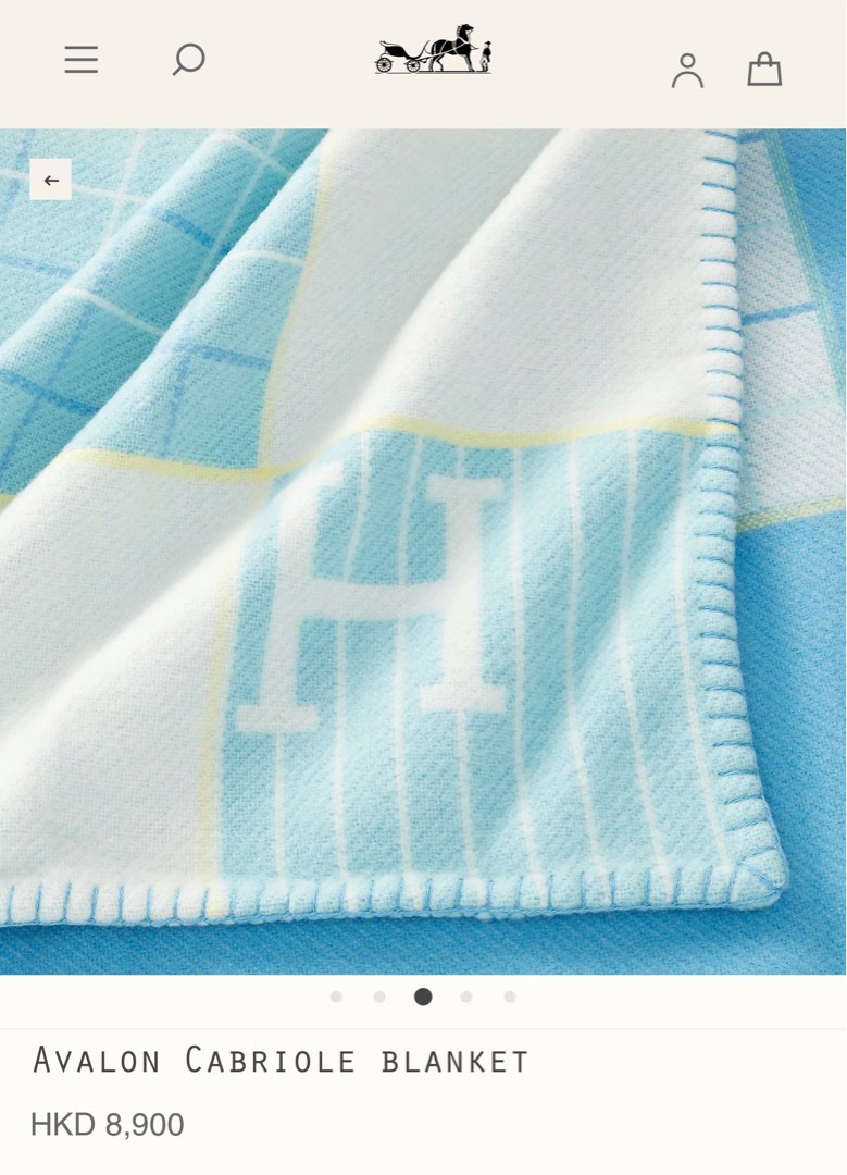 Hermes Avalon Cabriole blanket, 兒童＆孕婦用品, 嬰兒及小童流行
