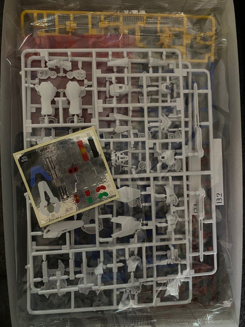 Hg Gundam Aerial + Evo decal, Hobbies & Toys, Toys & Games on Carousell