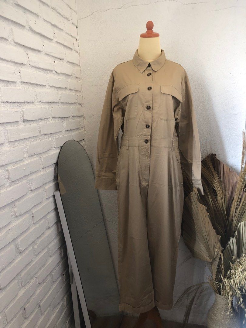 H&m cargo jumpsuit best sale
