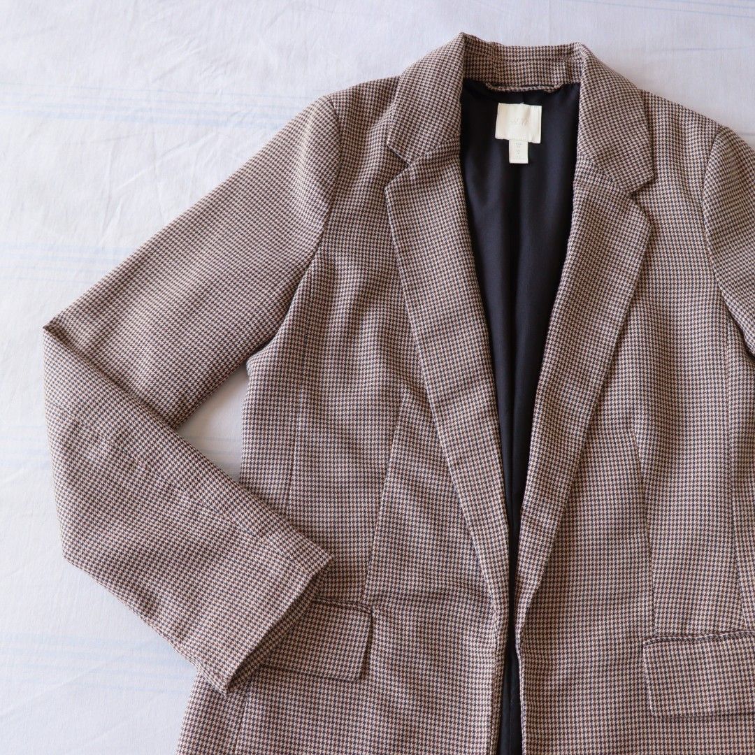 H&m longline blazer hotsell