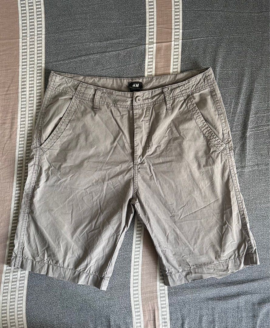 H M Men s Shorts Men s Fashion Bottoms Shorts on Carousell