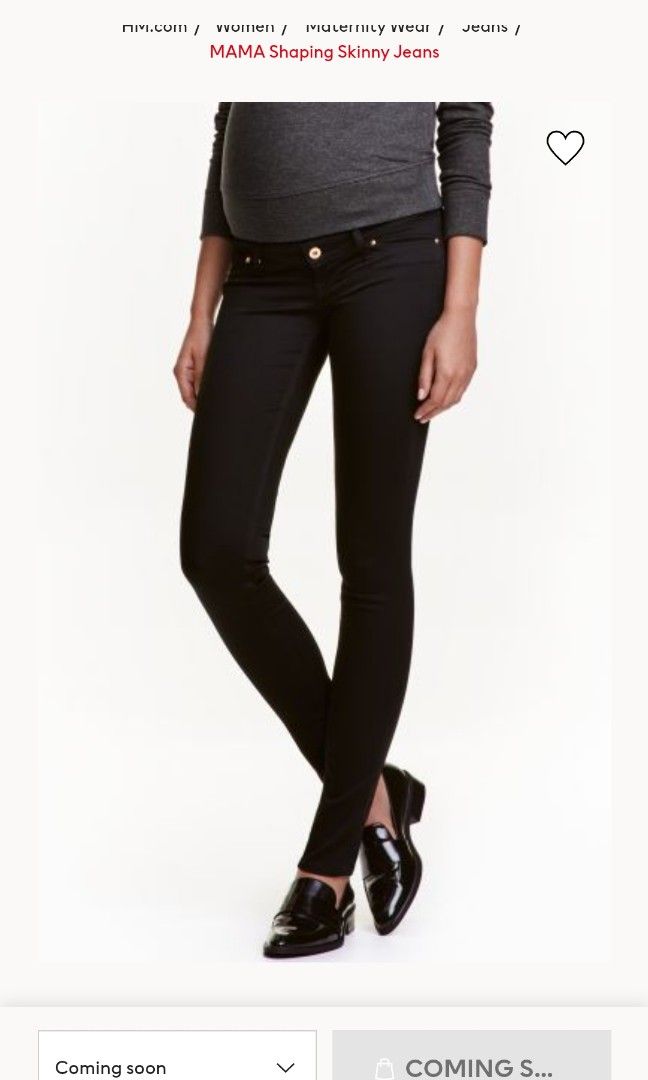 Mama shaping skinny jeans top