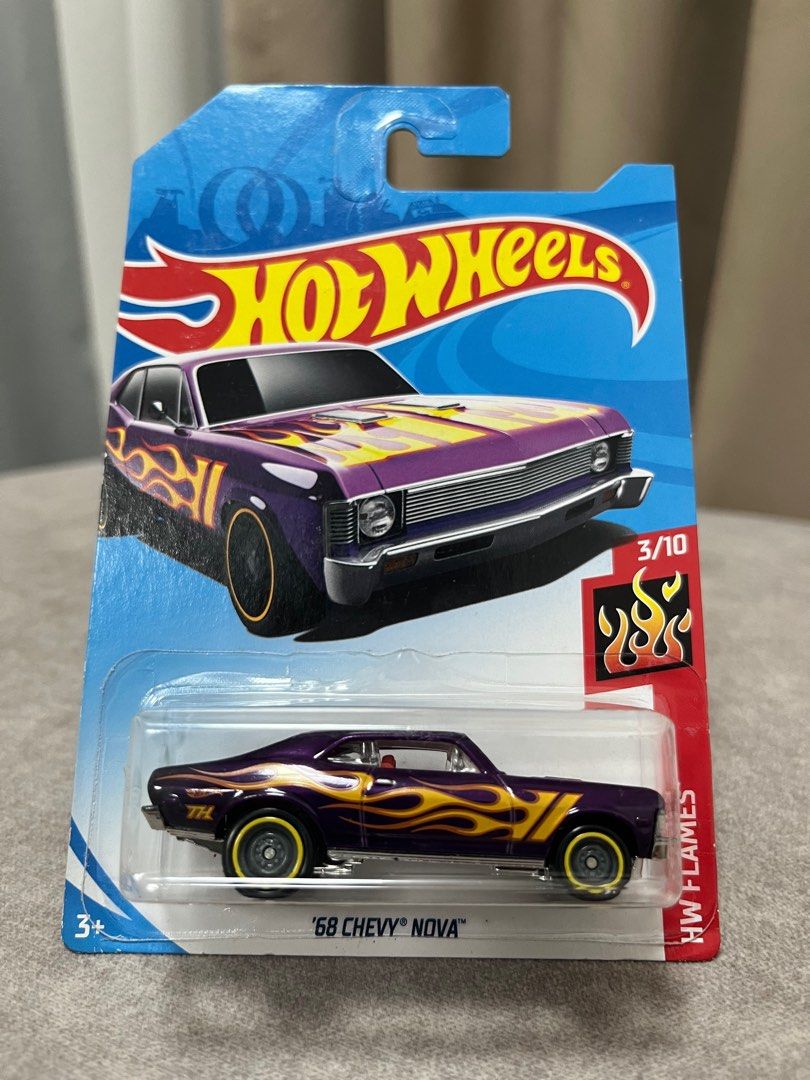 Hot wheels 68 chevy nova new arrivals super treasure hunt