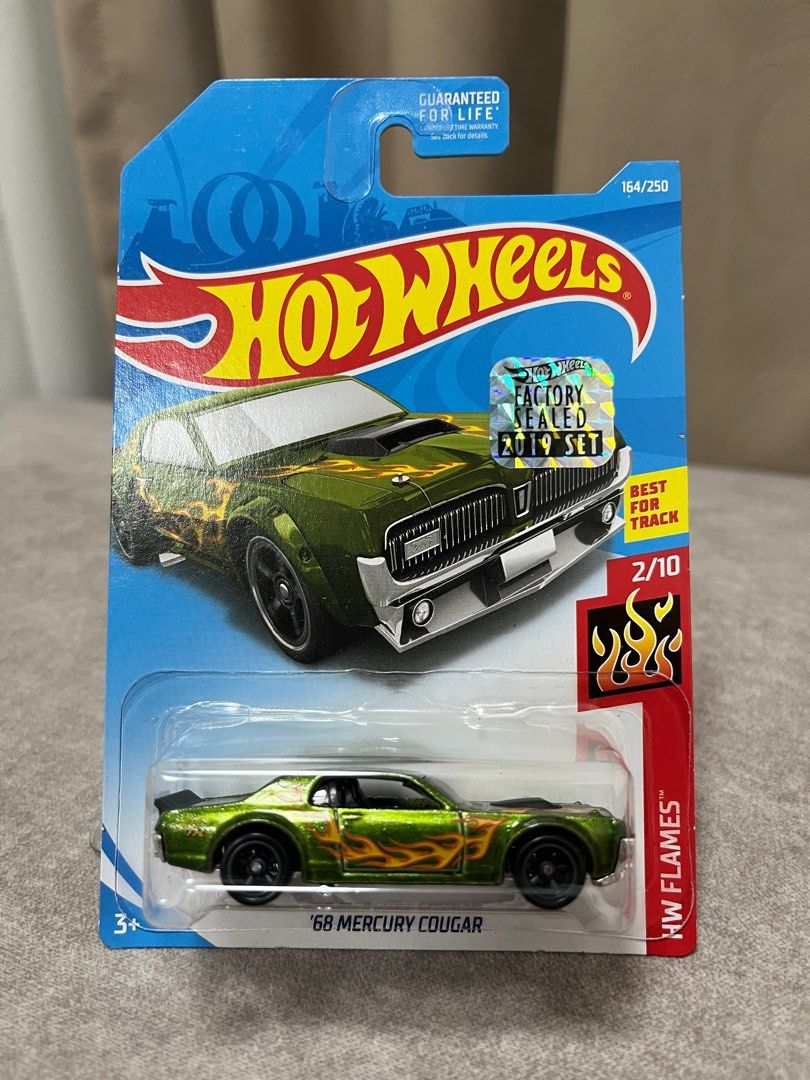 Hot wheels 68 mercury cougar outlet