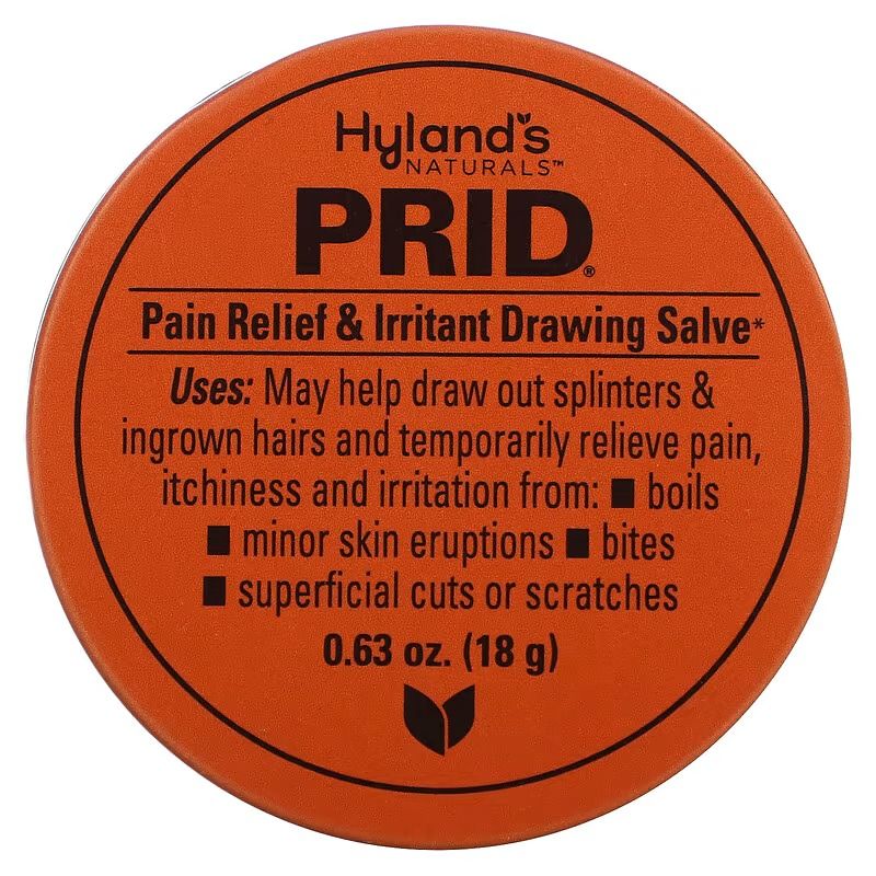 Hyland's Naturals Prid Pain Relief & Irritant Drawing Salve