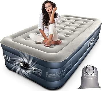 Electric blow on sale up mattress