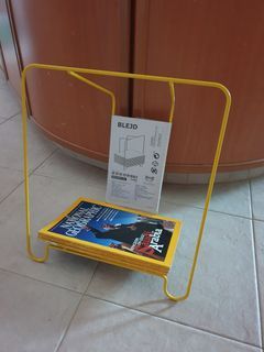 Ikea BLEJD Magazine/Newspaper/Book Stand, Yellow
