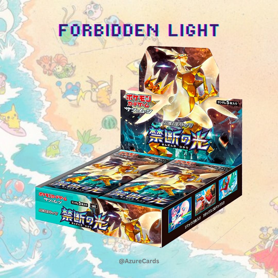 IN STOCK] Forbidden Light Pokemon Booster Box (Japanese), Hobbies & Toys,  Toys & Games on Carousell