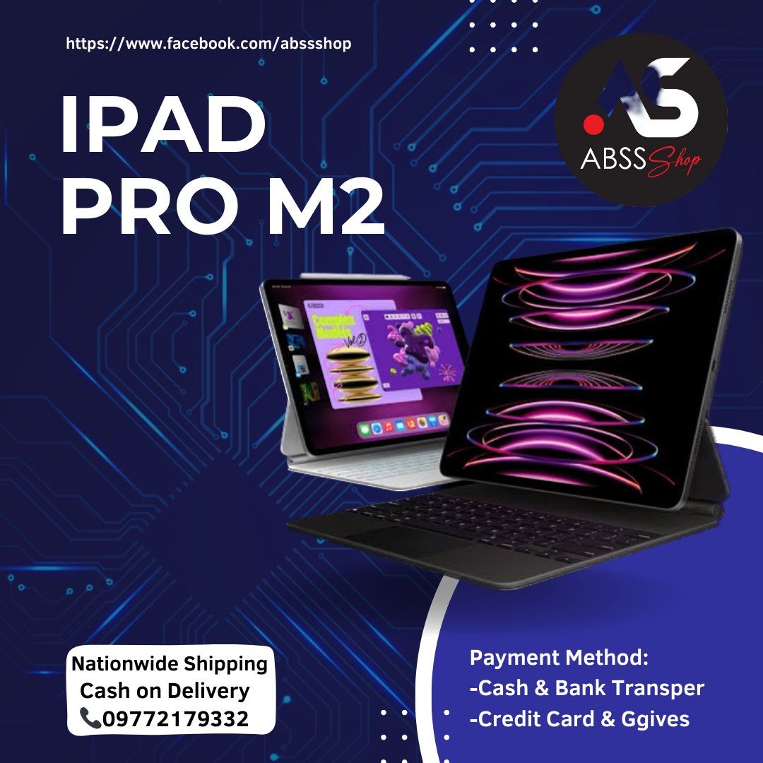 iPad Pro 2 Brandnew Sealed (Category: iPad) located in San Juan City. Submitted by abss_shop_ph (Listing ID 1251717015, Image 1). Description: Back to School Pricelist Big SALE‼️ iPad pro 11” M2 Chips wifi 128gb ₱44,300 256gb ₱50,100 iPad pro 12.9”M2 chips Wifi 128gb ₱57,300 256gb ₱61,300 128gb ₱59,300 (wifi+cellular ) 256gb ₱63,300 (wifi+cellular) 2TB ₱111,000 (wifi+cellular) ================ 12.9” 128gb | ₱46,800 (WiFi) 12.9” 256gb | ₱52,800 (W