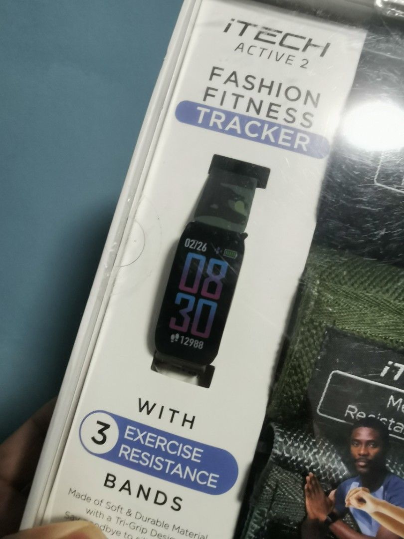RUSH SALE Itech Active 2 Fashion Fitness Tracker W 3 Exercise